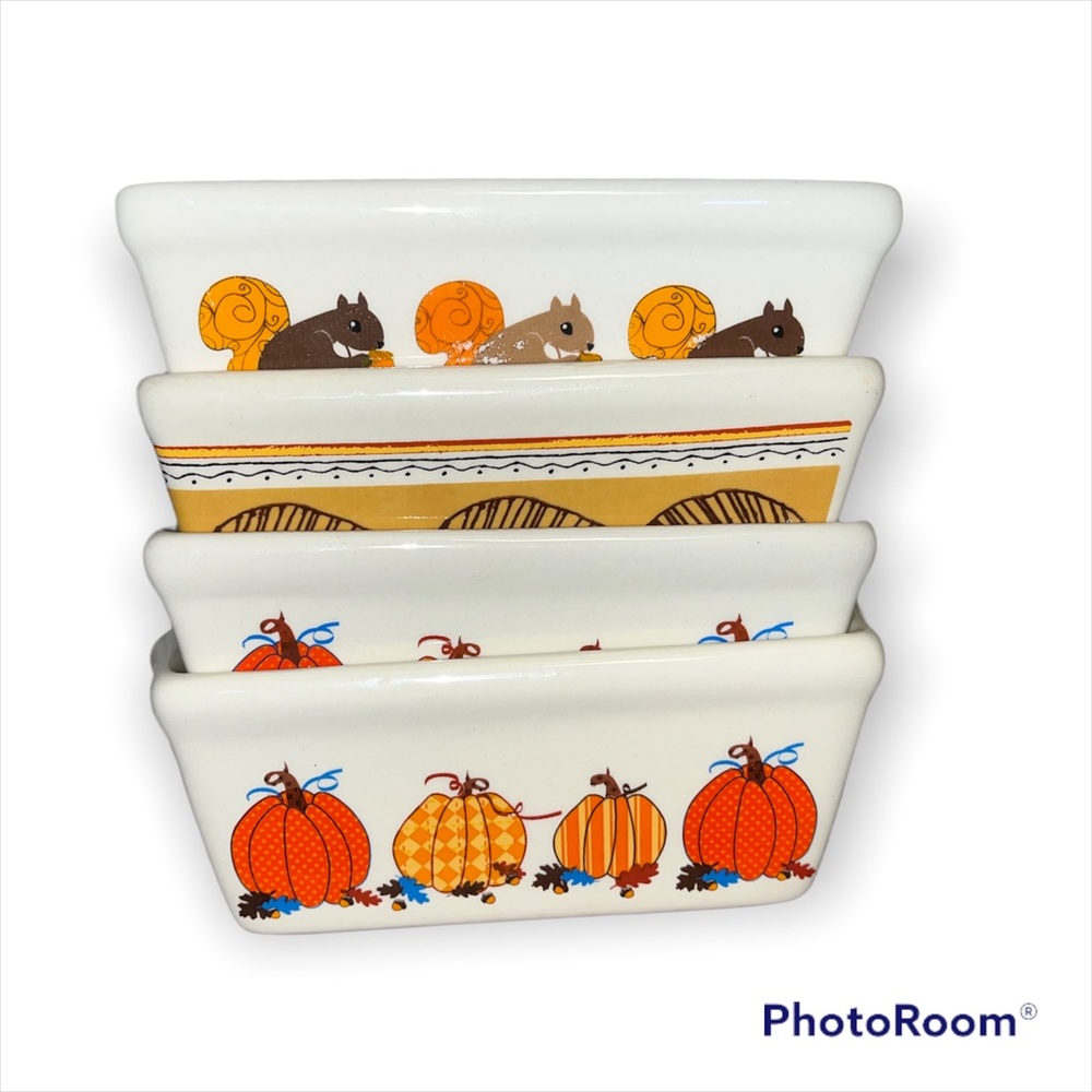 Vintage Michael’s ceramic baking dish - Fall